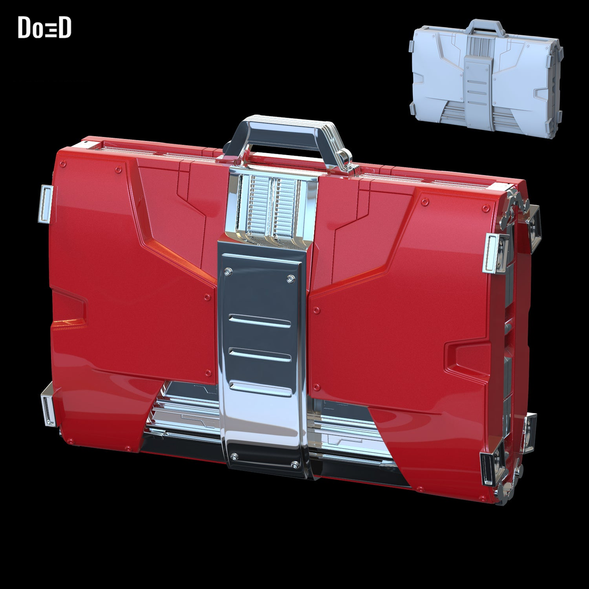 Briefcase Bag for Iron Man Mark V SuitCase Armor MK 5 | 3D Printable Model #5327