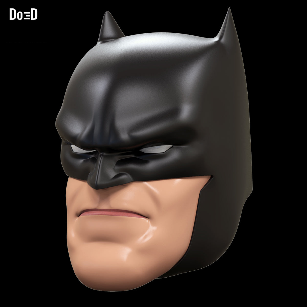 Batman Dark Knight Returns Cowl Helmet Toy Version | 3D Model Project #2730