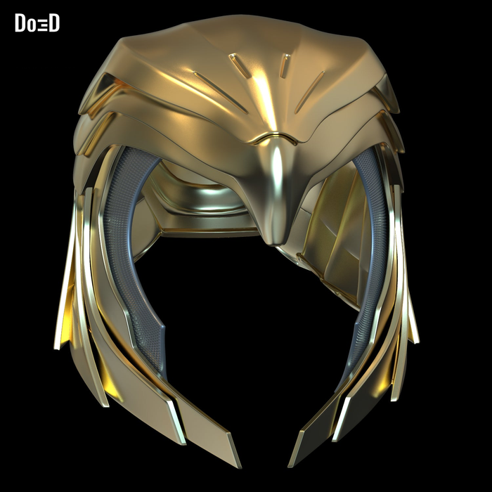 Wonder Woman Golden Eagle Helmet 1984 Diana's | 3D Model Project #6648