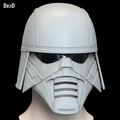 Trudgen Knights of Ren Helmet Star Wars Rise of Skywalker 3D Model Project #N13