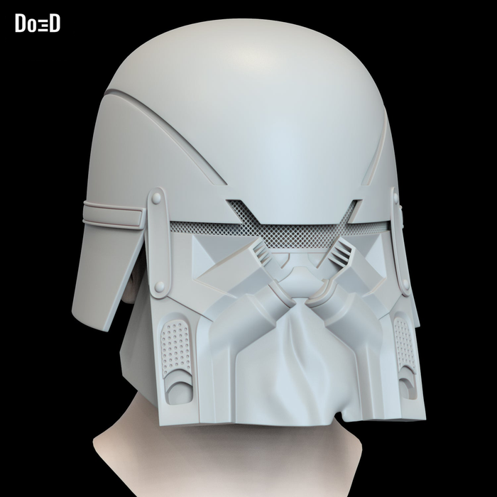 Ushar Knights of Ren Helmet Star Wars Rise of Skywalker 3D Model Project #N12