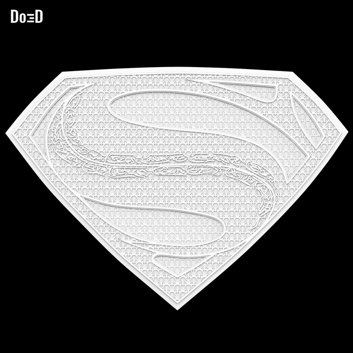 Superman Justice League Chest S Logo Emblem Shield | 3D Printable Model #4676