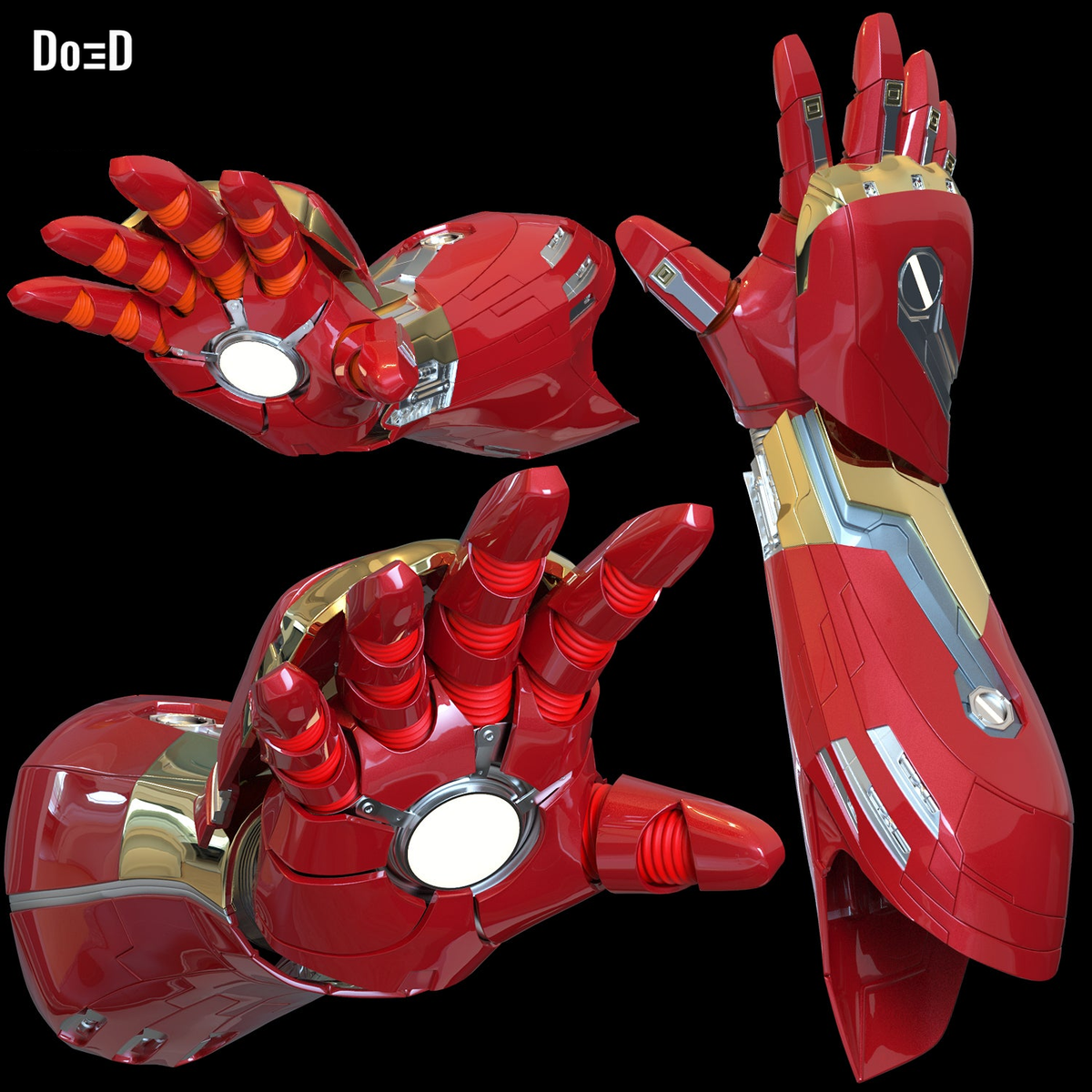 Iron Man Mark XLVI MK 46 Gauntlet  | 3D Printable Model #M433