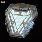 Iron Man Mark LXXXV MK 85 Nano Arc Reactor | 3D Model Project #6062