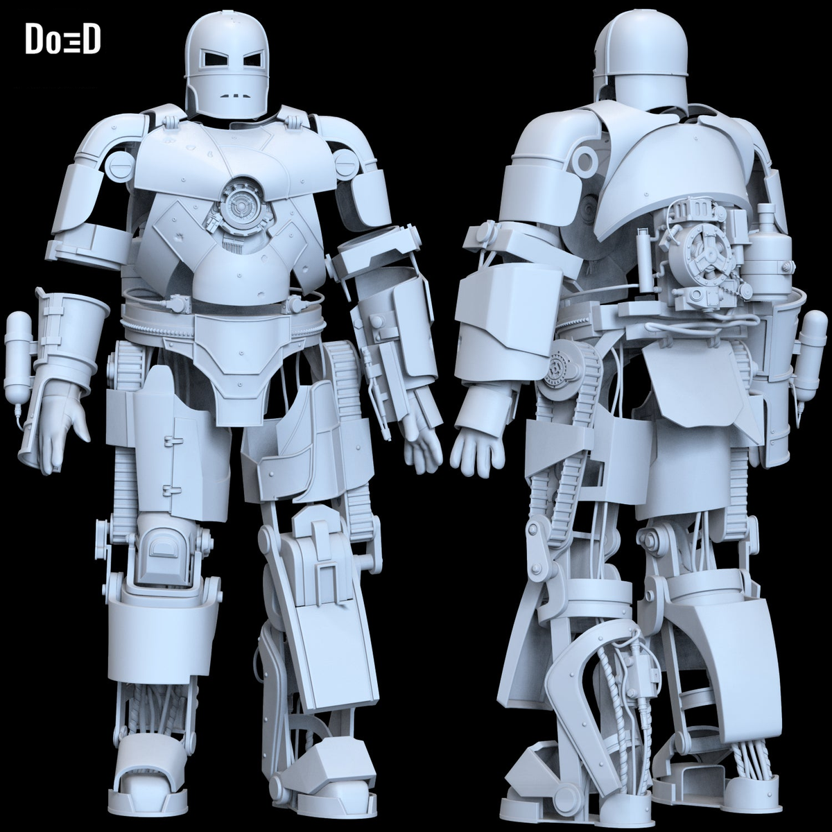 Iron Man Mark I MK 1 Tony Stark's First Armor Original | 3D Printable Model 6695