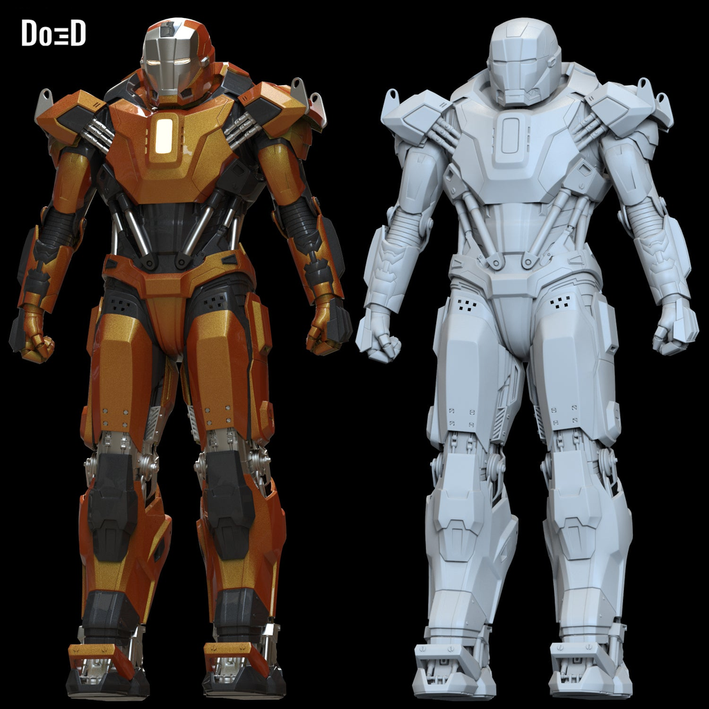 Iron Man Mark XXXVI MK 36 Armor Peacemaker | 3D Printable Model #6388