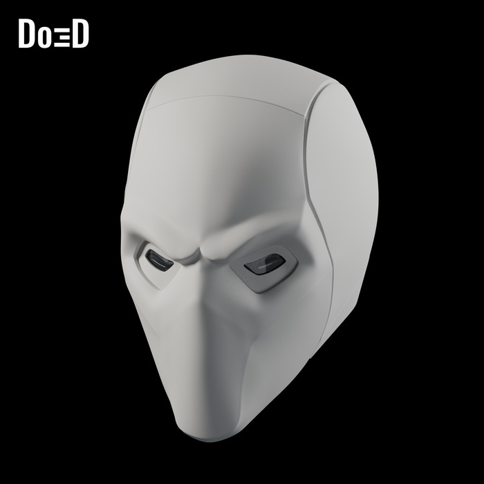 Do3D League of Legends Arctic Ops Varus helmet, accurate Blender clay render