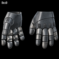 Batman Justice League Tactical Hand Armor | 3D Printable Model #BT9