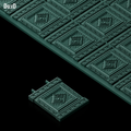 Chest Flat Pattern Doctor Doom Avengers Doomsday 3D Printable Model STL #CF351
