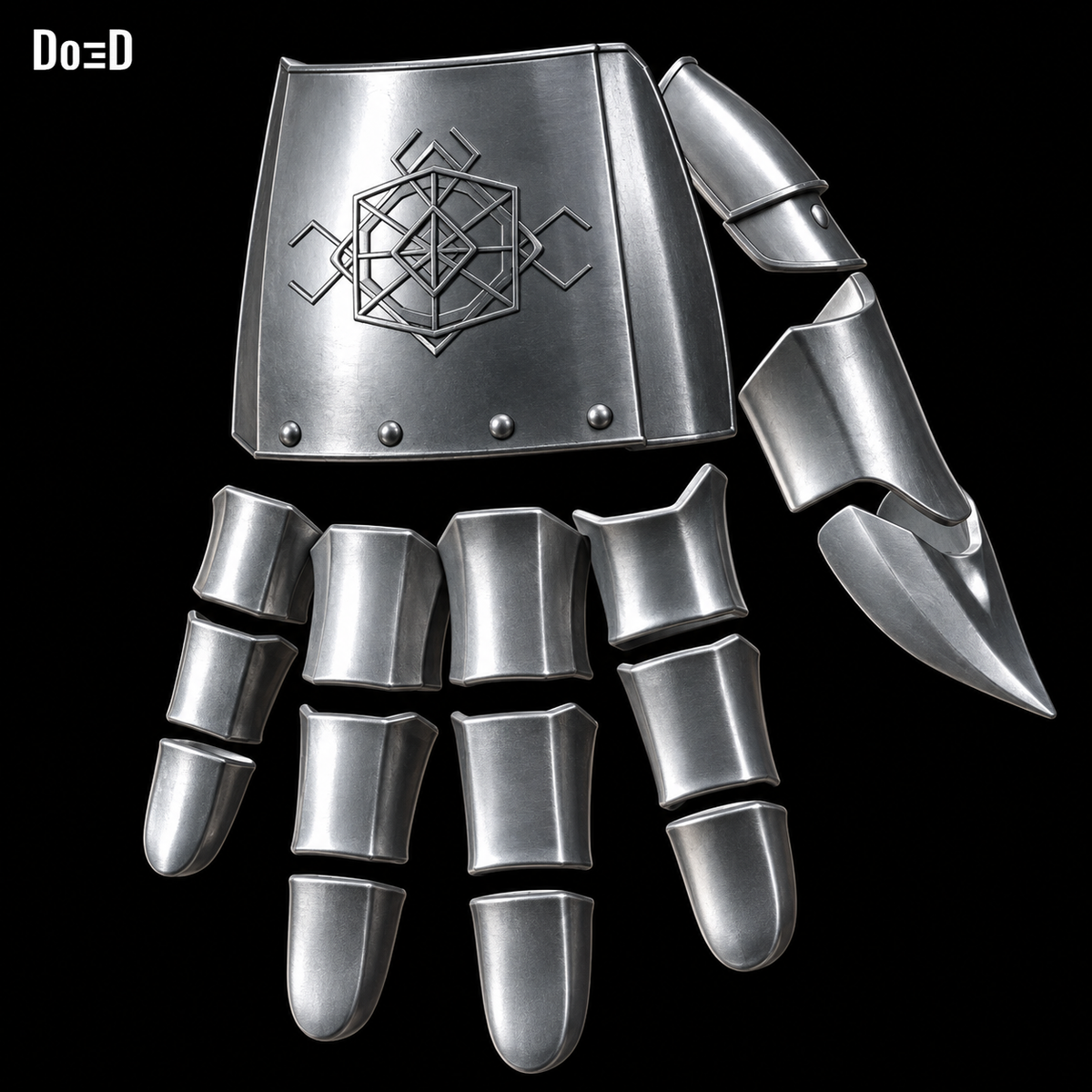 Glove Hand Armors Latverian Witch | 3D Printable Model STL File #LV103