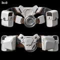 Belt Moon Knight 2099 Rivals| 3D Printable Model #MN77
