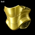 Abs Only Samus Aran Metroid Varia  | 3D Printable Model #SA59