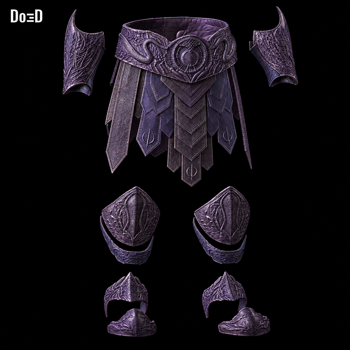 Skeletor Torso Masters of the Universe 3D Printable Model STL File #SF8