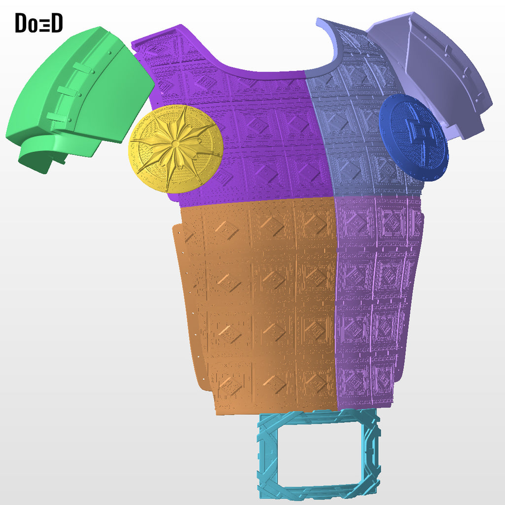Avengers Doomsday Doctor Doom SDCC Full Suit Armors 3D Printable Model STL #DD12