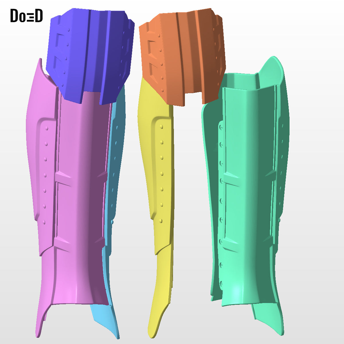 Avengers Doomsday Doctor Doom SDCC Full Suit Armors 3D Printable Model STL #DD12