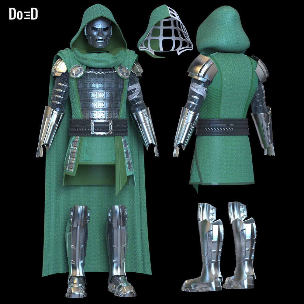 Doctor Doom finished full-body armor