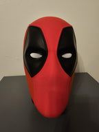 Red Comic Style Mask – Cosplay Costume Headpiece