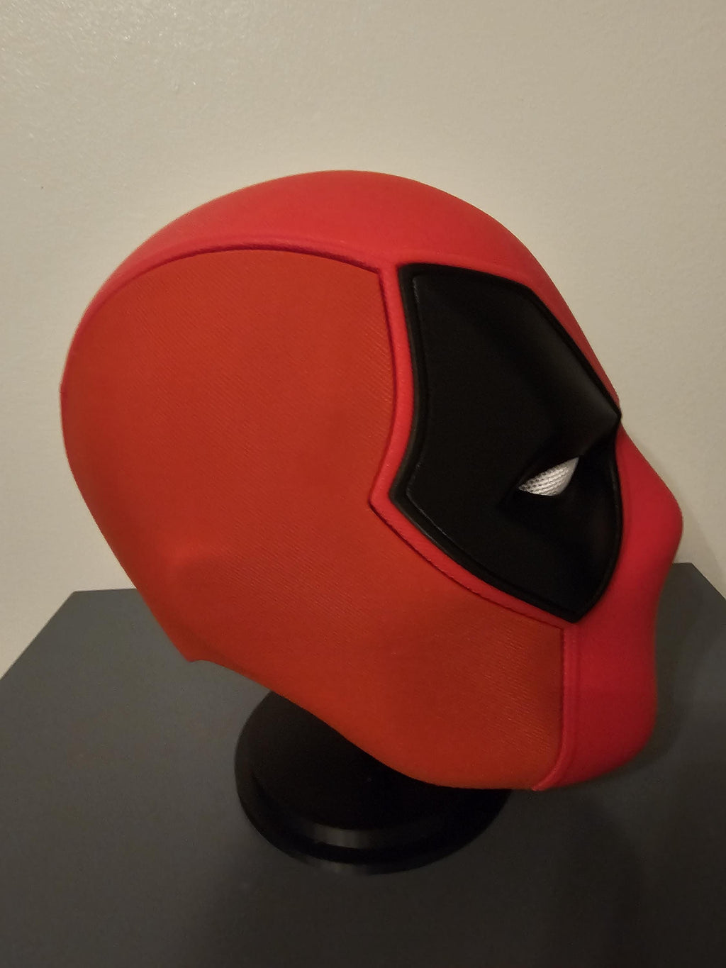 Red Comic Style Mask – Cosplay Costume Headpiece