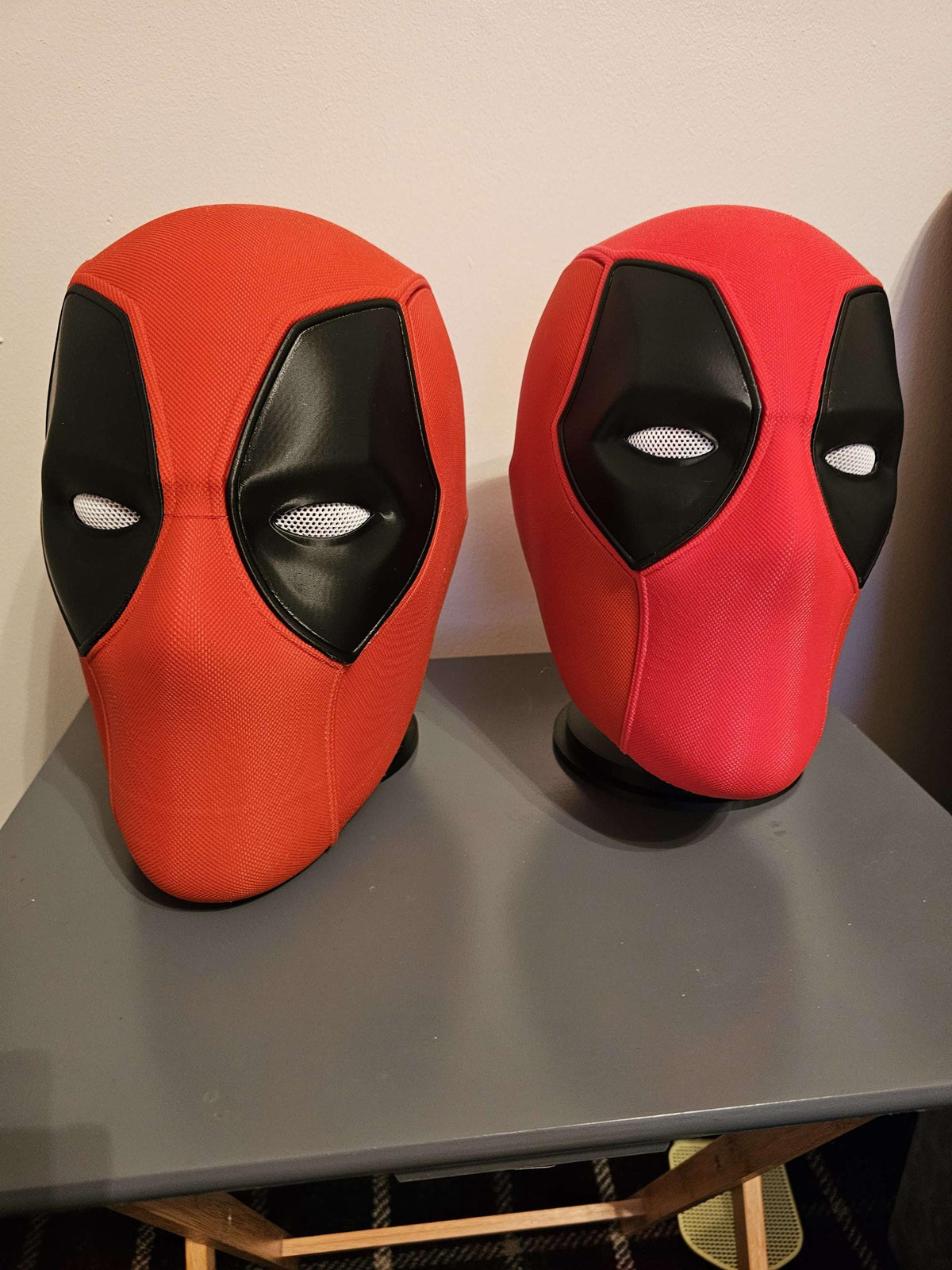 Red Comic Style Mask – Cosplay Costume Headpiece