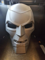 Metallic Warlord Mask – Sci-Fi Armour Cosplay Headpiece