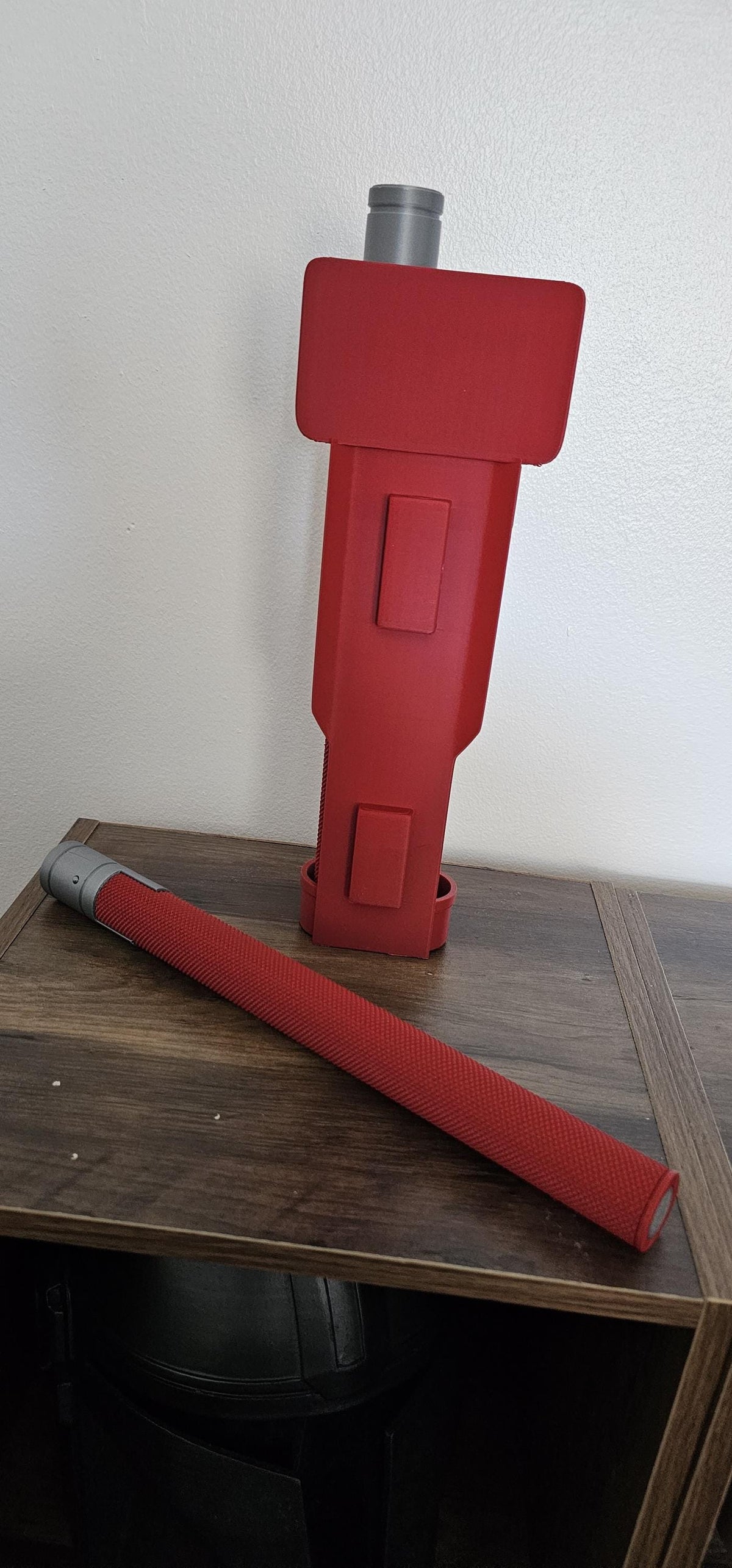 Daredevil Billy Clubs – Red or Black with Silver Ends (Pair with Holster)