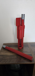 Daredevil Billy Clubs – Red or Black with Silver Ends (Pair with Holster)