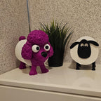 Poo-dle Toilet Roll Holder – Funny Dog Bathroom Decor – Cute Poodle Toilet Paper Stand – Quirky Loo Gift