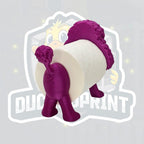 Poo-dle Toilet Roll Holder – Funny Dog Bathroom Decor – Cute Poodle Toilet Paper Stand – Quirky Loo Gift