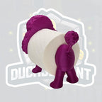 Poo-dle Toilet Roll Holder – Funny Dog Bathroom Decor – Cute Poodle Toilet Paper Stand – Quirky Loo Gift