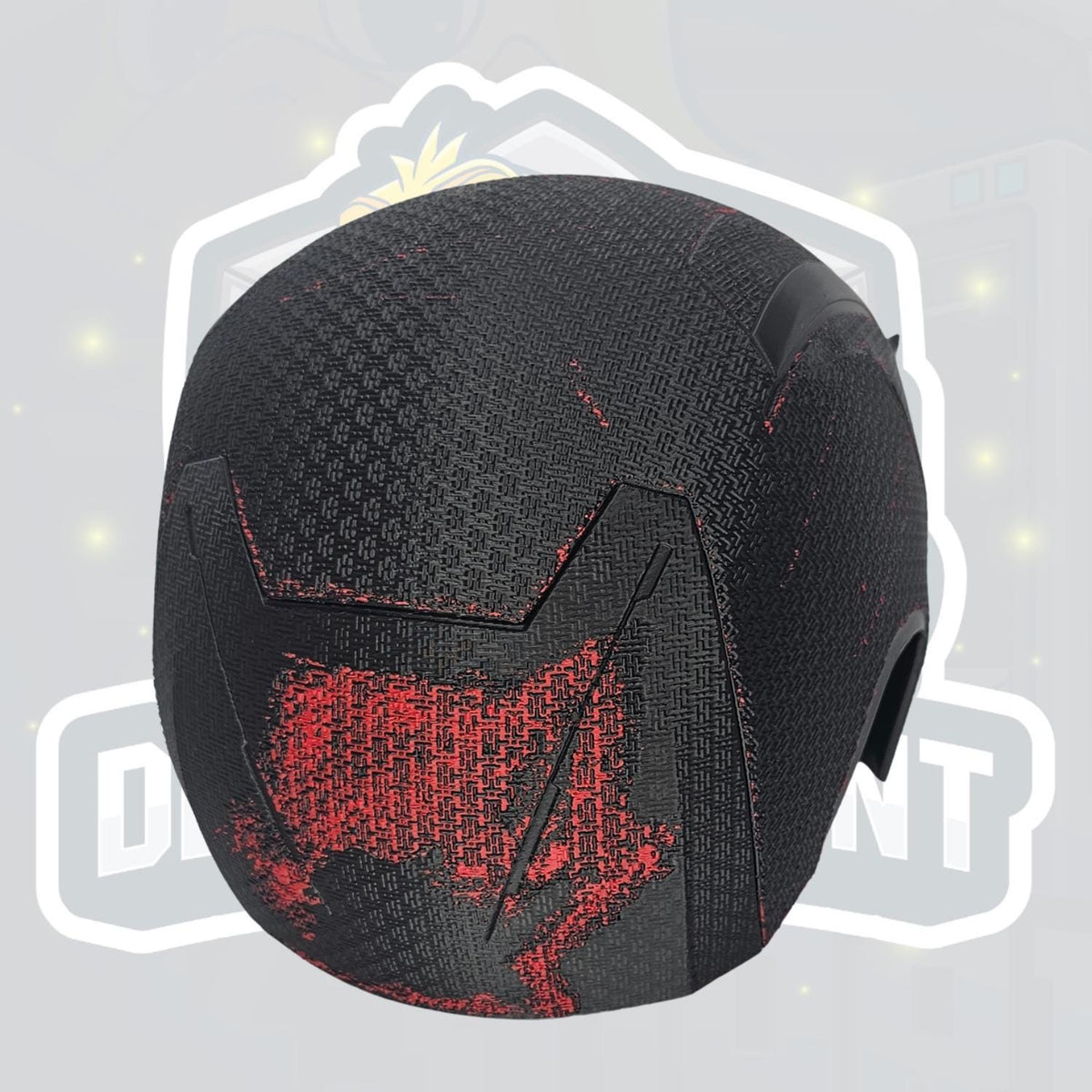 Battle Damaged Devil Vigilante Helmet – Urban Vigilante Cosplay Mask