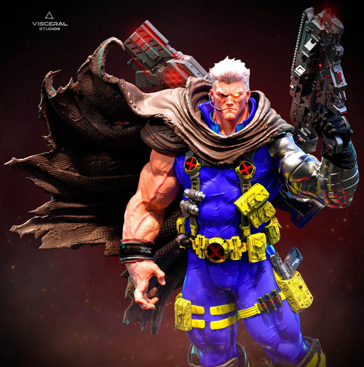 Cable Statue by Visceral Studios