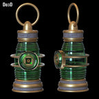Bundle: Green Red Yellow Blue Orange Lanterns Power Battery 3D Model #BL366