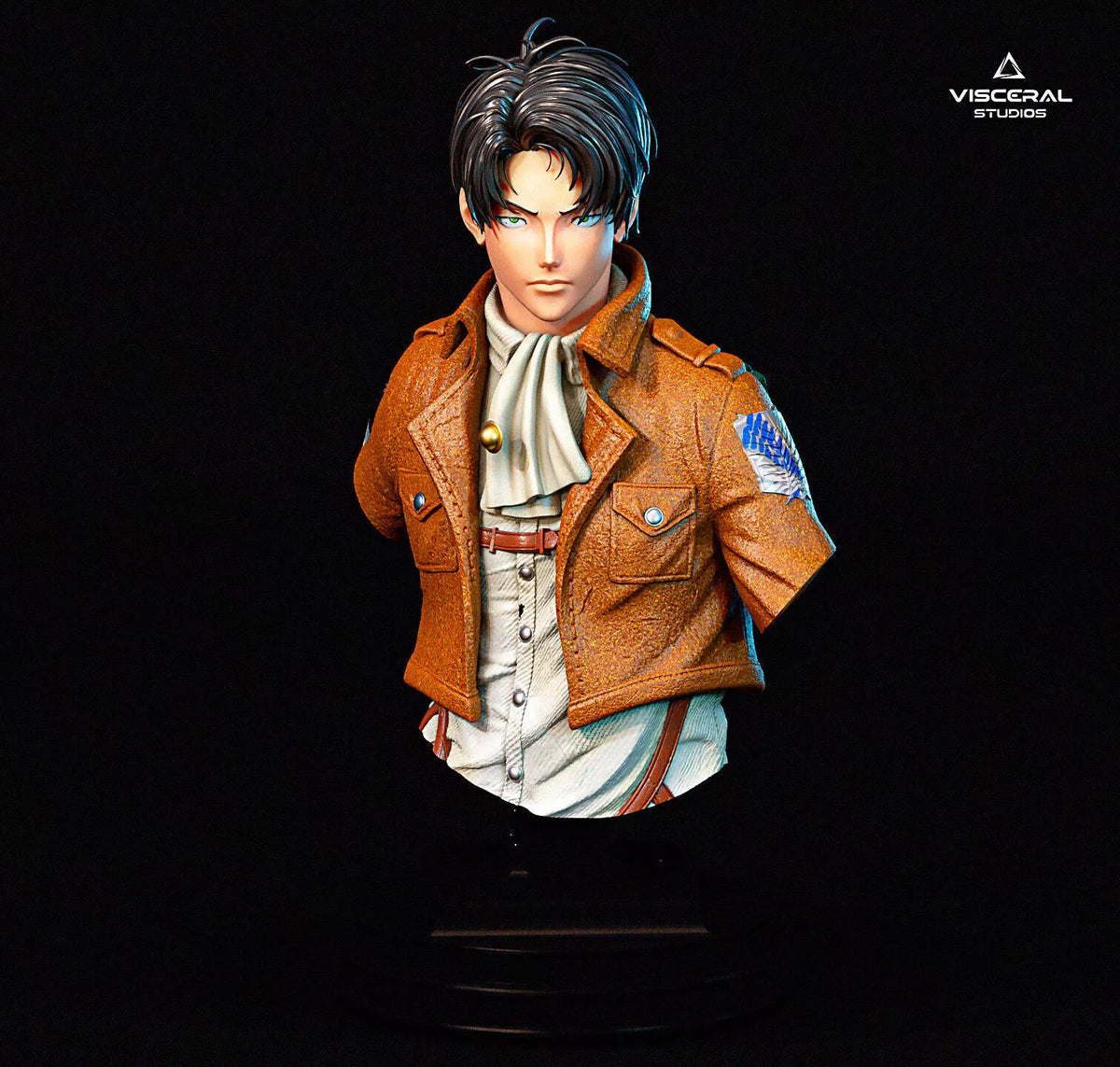 Levi Ackerman 3D Print Bust Pack LEVI Aot Shingeki no Kyojin by Visceral Studios – gallery view 7
