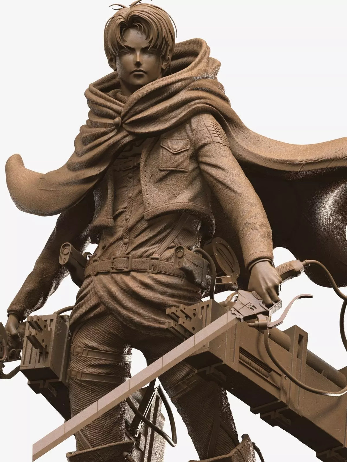 Levi Ackerman STL, Levi 3D Print, 1/6 Scale Statue by Visceral Studios – gallery view 9