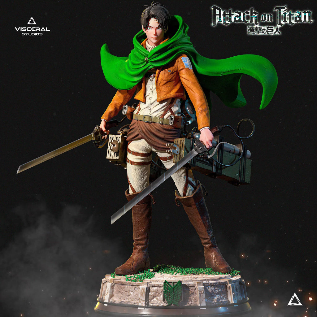Levi Ackerman STL, Levi 3D Print, 1/6 Scale Statue by Visceral Studios – gallery view 6