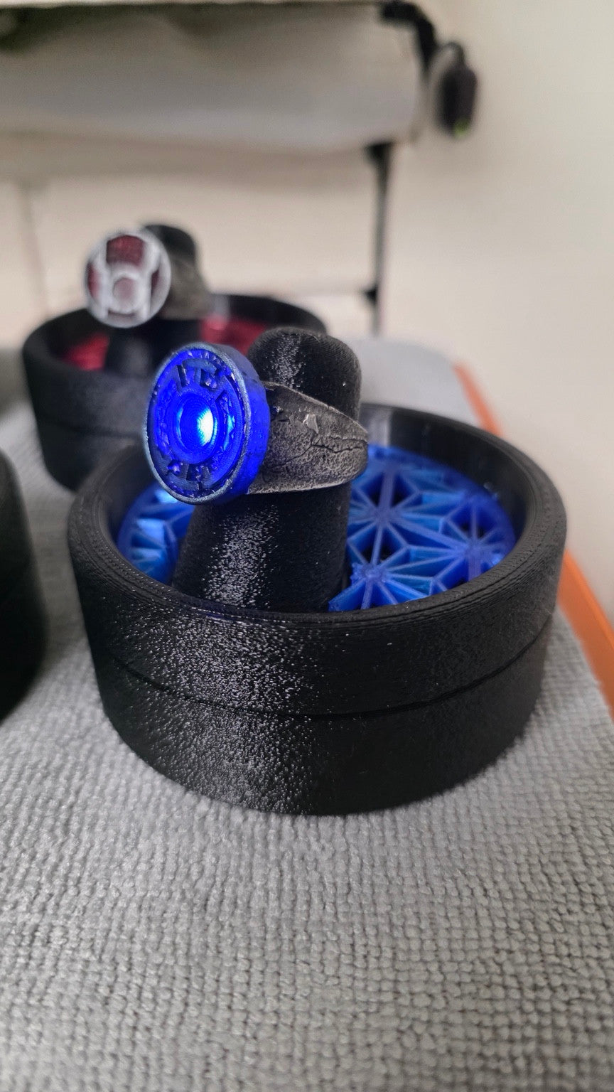 Blue Lantern physical ring, product photo 1