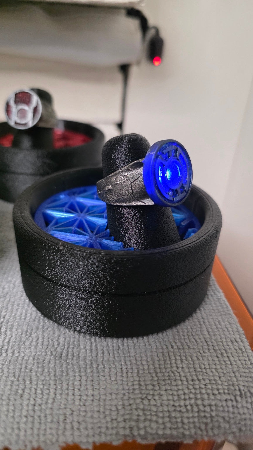 Blue Lantern physical ring, product photo 2