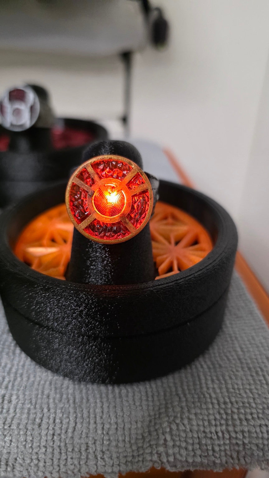 Orange Lantern physical ring, product photo 3