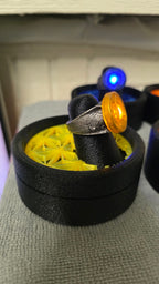 Yellow Lantern physical ring, product photo 2