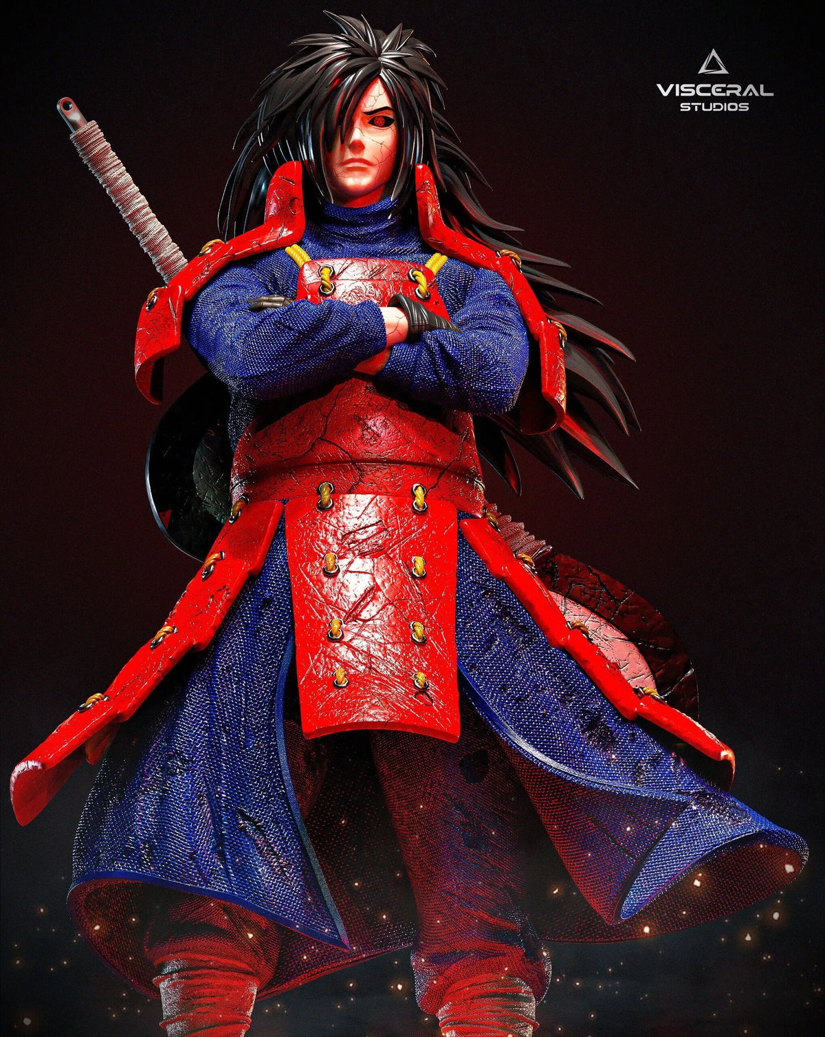 Madara Uchiha STL, Madara 3D Print, 1/6 Scale Statue by Visceral Studios – gallery view 2