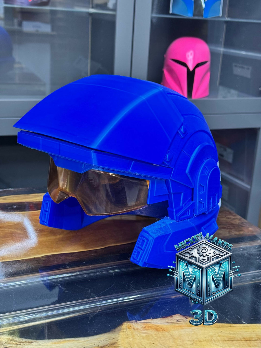 HALO UNSC Marine Helmet - 3d Printed DIY Build Kit