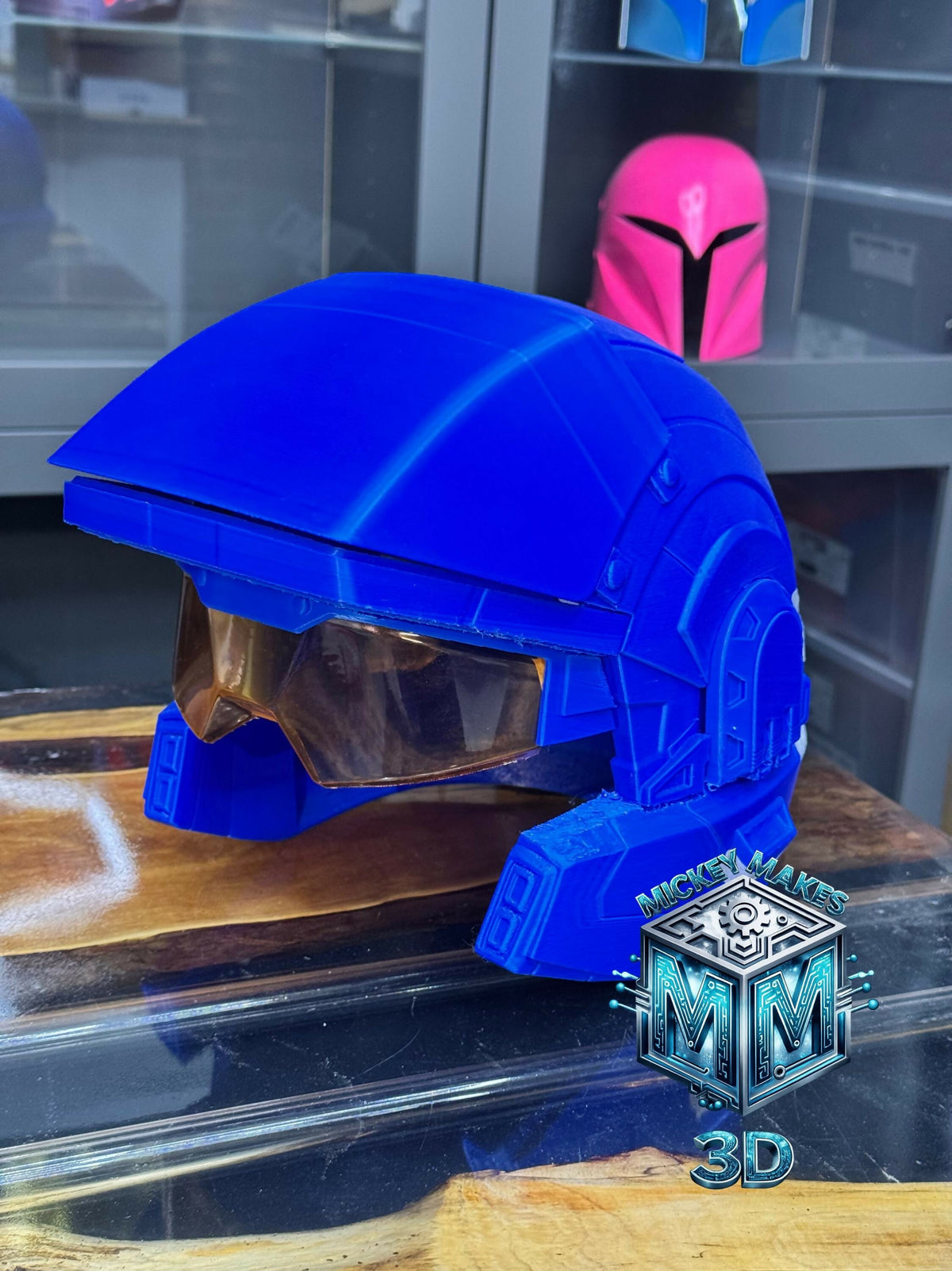 HALO UNSC Marine Helmet - 3d Printed DIY Build Kit