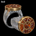 Orange Lantern Ring Greed 3D Printable Model Print STL File #OLR325