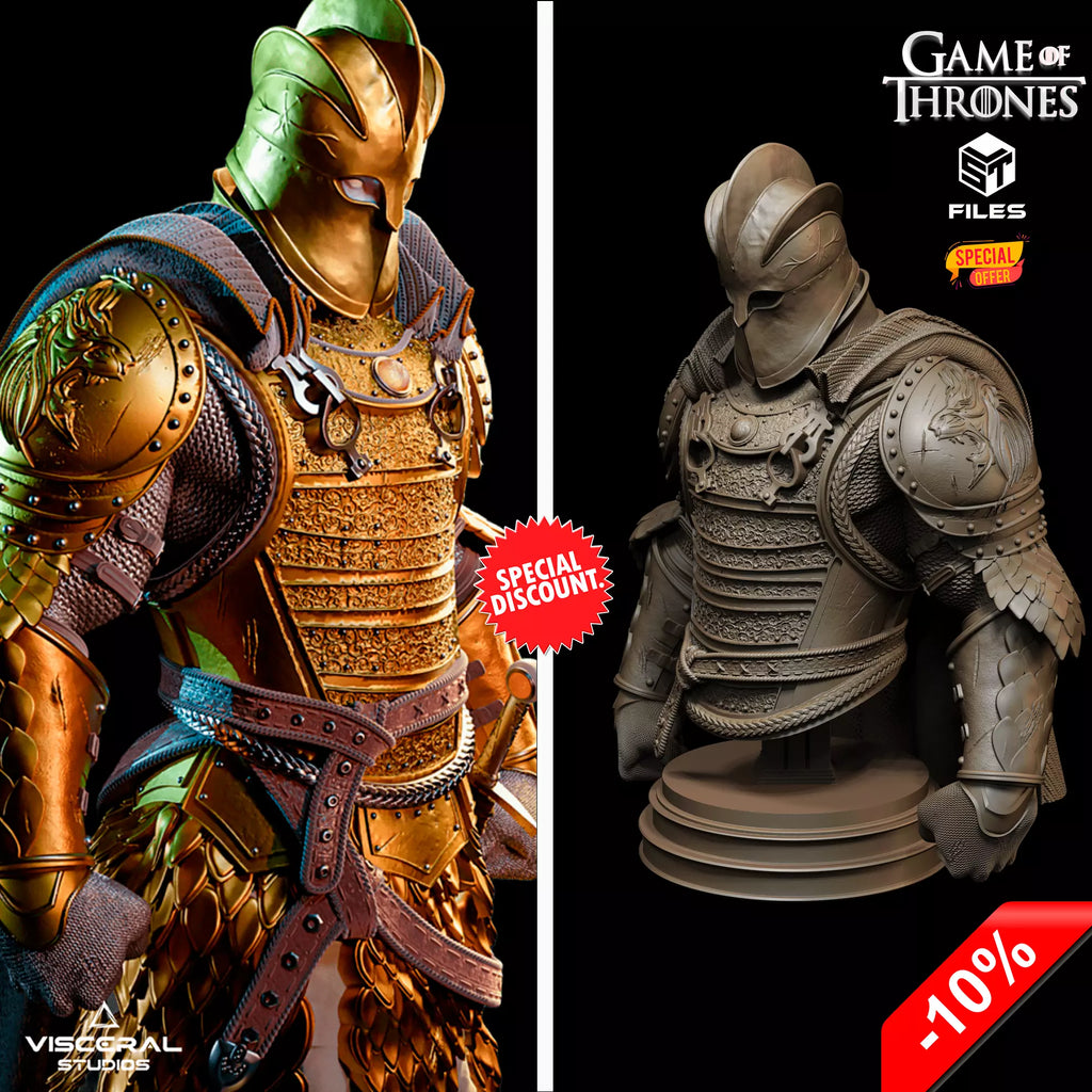 The Mountain statue+bust pack by Visceral Studios