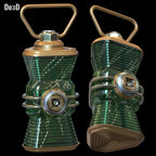 Power Battery D2 Dark Lantern Willpower Green 3D Printable Model STL #GLP344