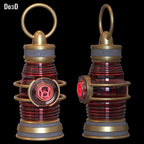 Red Lantern Rage Power Battery 3D Printable Model STL #RL373