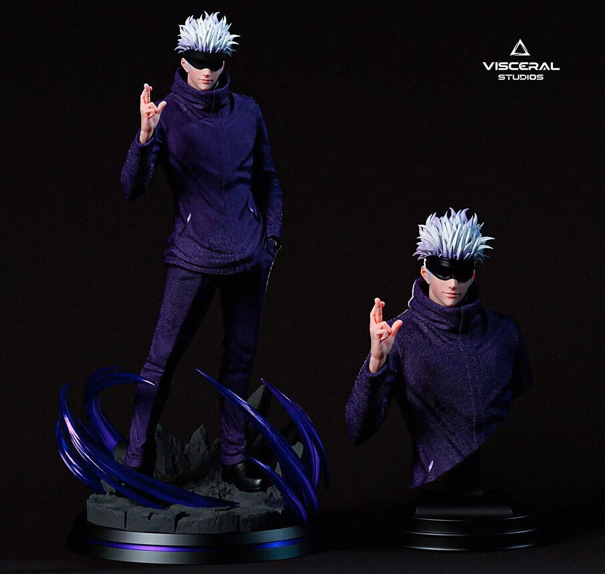 Satoru Gojo 2 poses+bust pack by Visceral Studios