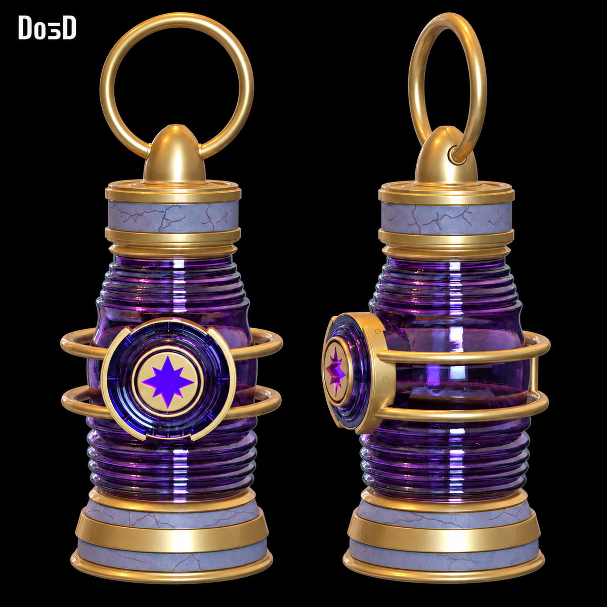 Star Sapphire Love Power Battery 3D Printable Model STL #SS376