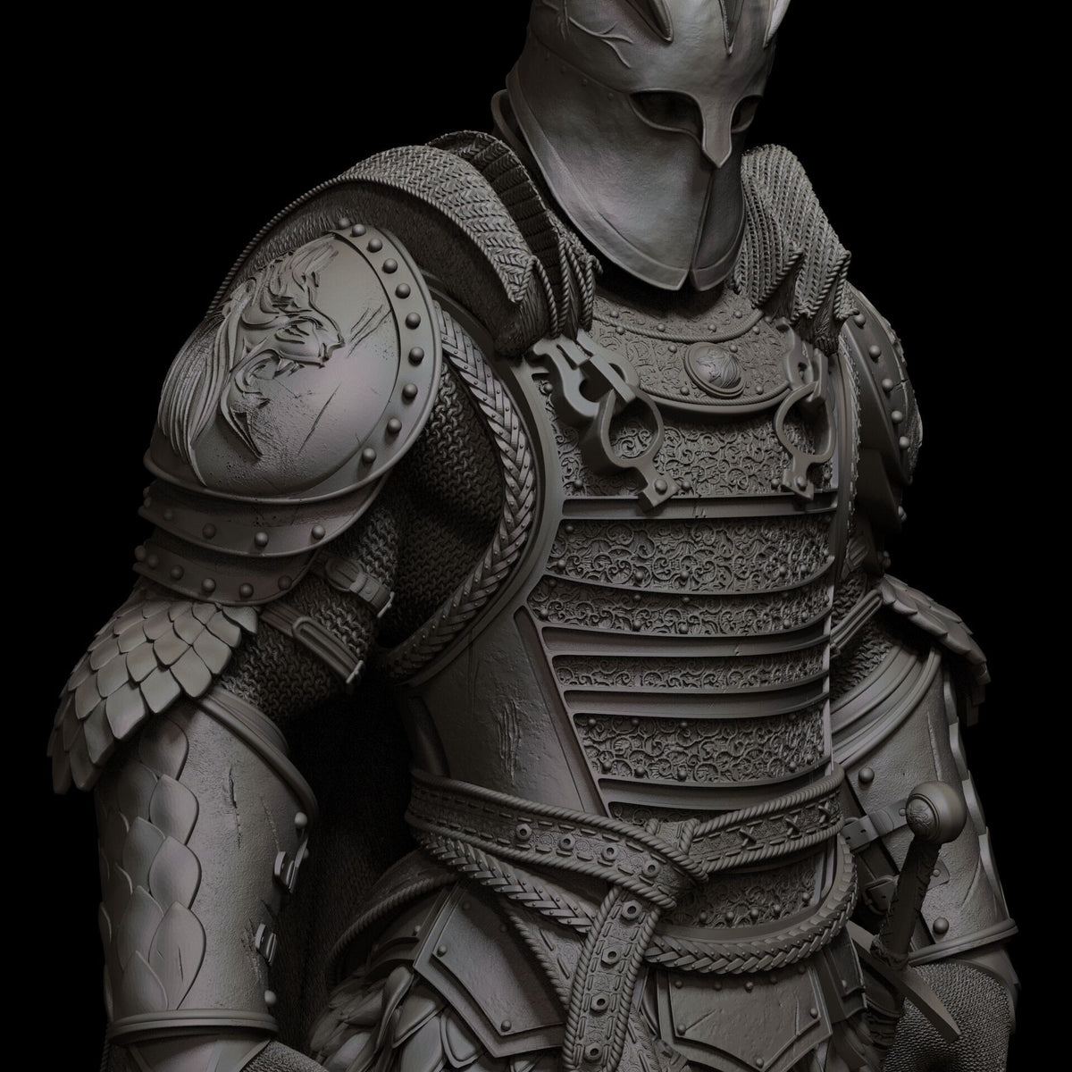 The Mountain STL, GOT, Gregor Clegane, Premium 3D Printable Statue by Visceral Studios – gallery view 9