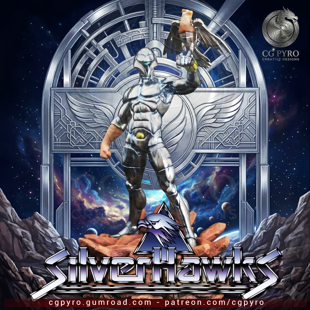 Quicksilver SilverHawks 3D Printable Model STL